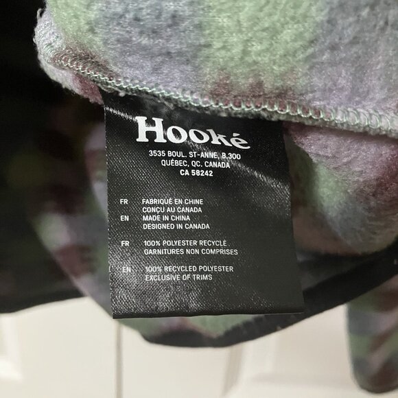 Hooké Pullover 1/4 Zip Fleece Sweater Womens M Multicolour Outdoor Gorpcore - Picture 5 of 8